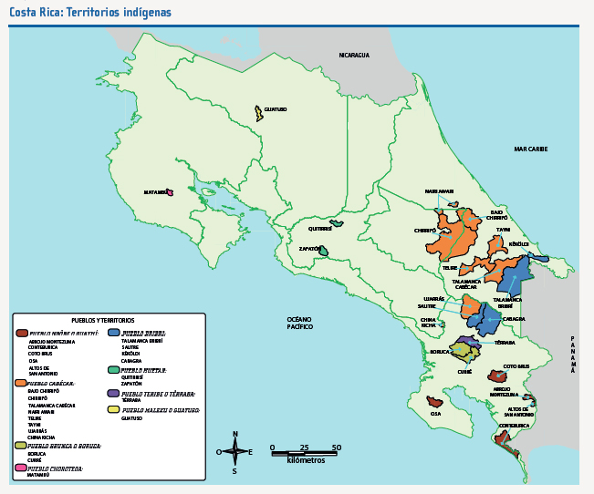 ¿Hay pueblos indígenas en Costa Rica que pueda conocer durante mi ...